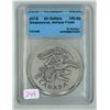2018 CCCS graded, "Gorgosaurus - Antique Finish" Canadian 20 dollar fine silver coin - MS68