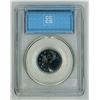 Image 2 : 1991 CCCS graded, Canadian 25 cent coin - UNC65