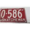 Image 3 : 1934 Saskatchewan license plate - 50-586