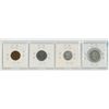 Image 2 : 4 Canadian coins - 1959 silver 25 cent, 10 cent coins, 1959 nickel & 1951 penny