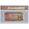 Image 1 : 1975 BCS graded, Canadian 100 dollar bill - Crow/Bouey - AJD 6174253 - UNC60
