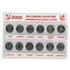 Image 1 : 2000 Canada millennium quarter set
