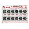 Image 1 : 2000 Canada millennium quarter set