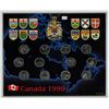 Image 1 : 1999 Canadian millennium quarter set