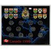 Image 1 : 1999 Canadian millennium quarter set