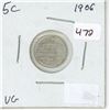 Image 1 : 1906 Canadian 5 cents; Silver