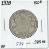 1918 Canadian silver 50 cent
