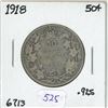 1918 Canadian silver 50 cent