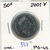 Image 1 : 2001 Canadian  50 cent