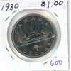 Image 1 : 1980 Canadian 1 dollar coin