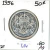 1956 Canadian silver 50 cent coin