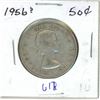 1956 Canadian silver 50 cent coin
