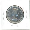 Image 2 : 1955 Canadian Silver 50 cent coin