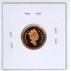 Image 2 : 1995 Canadian Small Cent. Proof-67 with Ultra Heavy Cameo. Red.