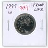 Image 1 : 1997 Winnipeg 25 Cents. Proof Like-65.