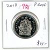Image 1 : 2018 Canadian 50 Cents. Proof-67 with Ultra Heavy Cameo.