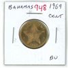 Image 1 : Bahamas. 1969 1 Cent. Starfish. BU.