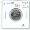 Image 1 : Ecuador. 1968 10 Centavos. BU.