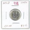Image 1 : Newfoundland. 1945c Sliver 10 Cents. Last issue of World War II. EF.