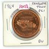 1864 - 1964 Charlottetown, PEI bronze medal. Commemorates the 100th Anniversary of the meeting in Ch