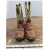 Kids cowboy old west leather boots Size 10?