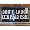 Image 1 : Don't laugh plate
