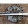 Image 2 : Patio umbrella tea light candle holder set