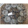 Image 3 : Patio umbrella tea light candle holder set