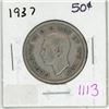 Image 1 : 1937 Canadian Silver 50 cent coin