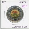 Image 1 : 2019 "D-Day" Canadian 2 dollar toonie coin