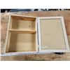 Image 3 : Vintage medicine cabinet, w/ mirror - 16.5"x12.5"x5"D