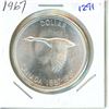 Image 1 : 1967 Canadian Silver dollar