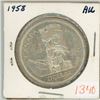 Image 1 : 1958 "British Columbia" Canadian silver dollar