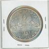 Image 2 : 1963 Canadian silver voyageur dollar