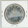 Image 2 : 1966 Canadian silver voyageur dollar