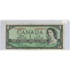 Image 1 : 1954 Canadian 1 dollar replacement bill - Beattie/Rasminsky - A/Y 0326015