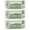 Image 3 : 5 - 1973 Canadian sequential 1 dollar bills - Lawson/Bouey - AC 4655335-39