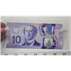 Image 2 : 2013 Canadian 10 dollar bill - Macklem/Poloz - FTN 3191443