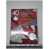 Image 1 : 2005 Canadian 40th anniversary of the Canadian flag, silver dollar & interactive CD rom - sealed