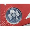 Image 2 : 2005 Canadian 40th anniversary of the Canadian flag, silver dollar & interactive CD rom - sealed
