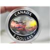 Image 6 : 2006 Canadian snowbirds stamp and coin set - 5 dollar silver coin - #21,199/25,555