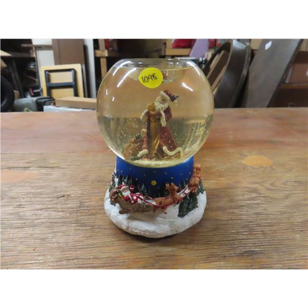 Musical "Partylite" Christmas Globe