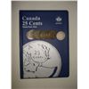 Image 1 : Silver/Nickel 25¢ Collection Book with 22 Silver coins