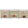 Image 1 : 1¢ MS-66 PCCS-ICCS 3pcs lot