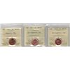 Image 1 : 1¢ MS-65, 66 ICCS  3pcs lot
