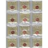 Image 6 : 1960-2012 1¢ PCCS graded Penny Collection 72pcs