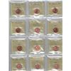 Image 7 : 1960-2012 1¢ PCCS graded Penny Collection 72pcs
