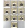 Image 1 : 25¢ ICCS-PCCS Lot of 10 pcs
