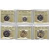 Image 1 : 2023 5-cent to $2 PCCS Full Run 6pcs(Professional Coin Certification System) MS64.