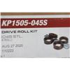 Image 2 : KIT DE ROULEAU D'ENTRAÎNEMENT 045" SOLIDE, LINCOLN EQUIPMENT KP1505-045S